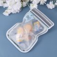 thumbnail image 1 of CRAFTHROU 10Pcs Reusable Food Storage Bags Portable Travel Friendly Home Use Snacks Pouch Small Snack Bags Food Packing, 1 of 5
