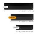thumbnail image 2 of GLORIOUS - Glorious Ergonomic Wrist Rest - Tenkeyless, Wood, Black, 2 of 4