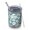 Blue Daisy Flower, variant on 12oz Tumblers Daisy Flower Blue Blooms Pattern Vacuum Insulated Stainless Steel Travel Tumbler Cups Mug with Lid and Straw for Beer,Coffee,Beverages with Cleaning Brush for Cold & Hot Drinks