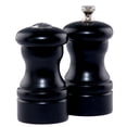 thumbnail image 1 of Chef Specialties 4" Capstan Pepper Mill and Salt Shaker Set, Ebony, 1 of 4