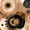 Color 4, variant on Peel and Stick Wallpaper Black Beige Sunburst Boho Brushstroke Circle Geometric Accent Wall 24in x 118in Contact Paper Removable Self Adhesive Wall Mural Wall Decor for Bedroom Kitchen Cabinets