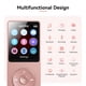 thumbnail image 4 of Reproductor MP3 AGPTEK A02 Bluetooth 5.3 32GB con altavoz en oro rosa, 4 of 9