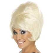 60s Beehive Wig Adult Blonde Ladies Wigs One Size Female Fancy Dress Party Book Week Halloween