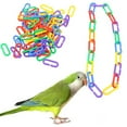 thumbnail image 5 of Gymnture Parrot Cage Bird Chain Chook Rat Links Toys Clips Activity Hanging Accessories Interactive, 5 of 11