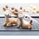 thumbnail image 5 of Liangnv Decoración para tarta de ciervo de 3,9 pulgadas, lindas figuras de resina de cervatillo, juguetes, adorno de ciervo de animales del bosque, decoración para el hogar y la fiesta para baby, 5 of 5