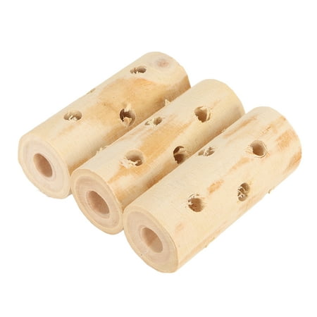 3Pcs Small Animals Chew Sticks Apple Wood Small Animals Chew Stick Toys for Chinchillas Hamsters Guinea Pigs Rabbits Without Bark
