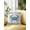 Blue, Denim, White, variant on Outdoor Pillows Waterproof, Blue Turtle Coastal Throw Pillows with Inserts Included, Summer Nautical Beach Coral Shell Indoor Outdoor Decorative Lumbar Pillow for Bed/Couch/Patio 16"x16", 1Pcs