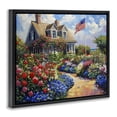 thumbnail image 3 of Stupell Industries An American House Black Framed Floater Canvas Wall Art design by LSR Creative Studio, 17 x 21, 3 of 9