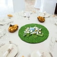 thumbnail image 3 of Shisuyan Artificial Grass Tablecloth Decor Table Cloth Holiday Placemat Simulated Grass Table Mat Decoration, 3 of 8