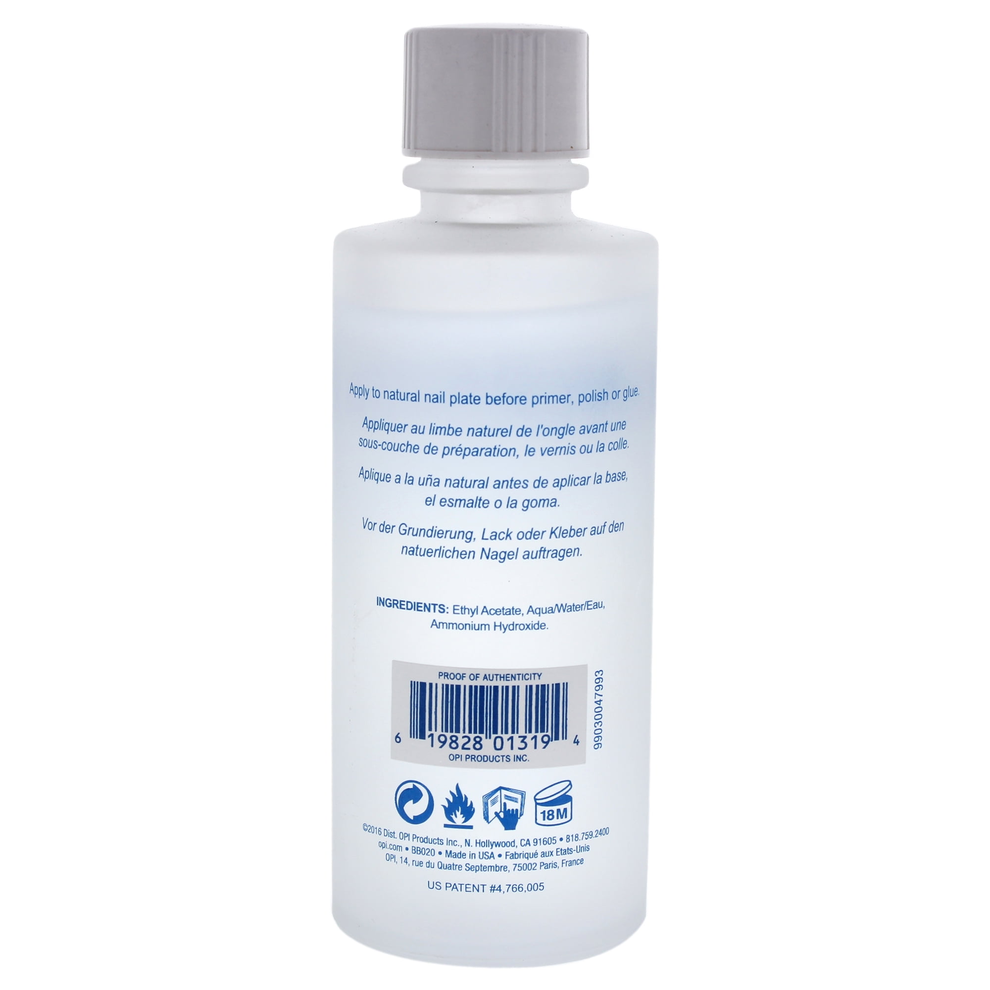 OPI Bond Aid pH Balancing Agent (Acrylic Nail Bond), 3.5 fl oz