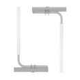 thumbnail image 7 of Boat Trailer Rails 43' Adjustable, 2PCS Galvanized Steel Trailer Poles with PVC Pipes for Ski, Fishing, Sailboat - Loading & Transport, 7 of 7