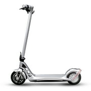 Bugatti Electric Scooter Lightweight & Foldable – 600W Power, 18.6 MPH Max Speed, 20+ Mile Range, Silver