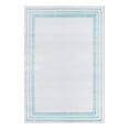thumbnail image 3 of Unique Loom Aruba Outdoor Collection Area Rug - Tanki (5' 3" x 8' Rectangle Gray Teal), 3 of 7