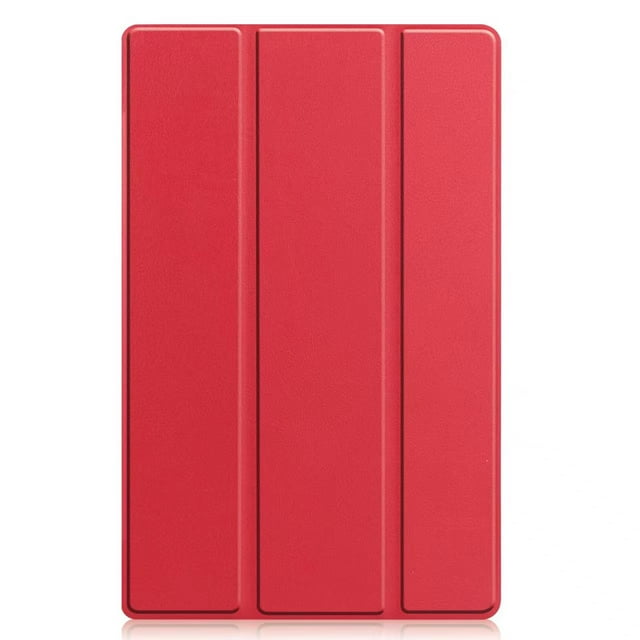 Pour TCL Tab 10s Smart Case 9080G 9081X 10.1 Pouces Étui Support pour Tablette Funda TCL NxtPaper 10s 9081X2 Étui Arrière Rigide Rouge TCL NxtPaper 10s