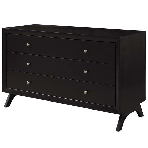 Modern Contemporary Urban Design Bedroom Living Room Dresser Drawer Chest Stand, Wood, Brown