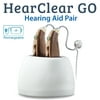 HearClear HCGO Rechargeable Hearing Device with Charging Station and 6 Month Warranty – Both Ears