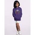 thumbnail image 2 of Colorful Sid the Science Kid - Themed Retro Neon Character Graphic Youth's Hoodie, 2 of 4