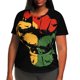 thumbnail image 1 of Eres Más Que una Camisa de Puntuación de Prueba Mujeres de Moda Impresión Casual Manga Corta Suelta Camiseta de Tamaño Más, Blusa de Túnica de Cuello Redondo, 1 of 5