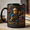 Black, variant on Lego Dad Mug 3D Effect Mug, Brick Builder Mug for Master Builder Dad Gift