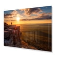 thumbnail image 2 of Designart "Sunset Harmony at Arkansas Grand Canyon II" Landscapes Metal Wall Decor, 2 of 5