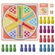 thumbnail image 1 of Juego de mesa de Ludo JstFru de 20 pulgadas para 2 a 6 jugadores con instrucciones, 1 of 6