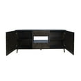 thumbnail image 4 of Jofran Reece 60" Mid-Century Modern Starburst TV Stand Console Storage Cabinet, 4 of 11