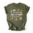 thumbnail image 3 of Are You Fall O Ween Directions Halloween Teacher Ghosts T-Shirt, Multicolors, Size S-5XL, 3 of 5