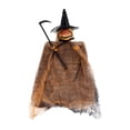 thumbnail image 2 of Colgante de muñeca de calabaza de Halloween, decoraciones de Halloween, adorno, Mini juguetes, colgante para oficina, vacaciones, sala de estar, naranja Macarena Colgante de muñeca de Halloween, 2 of 8