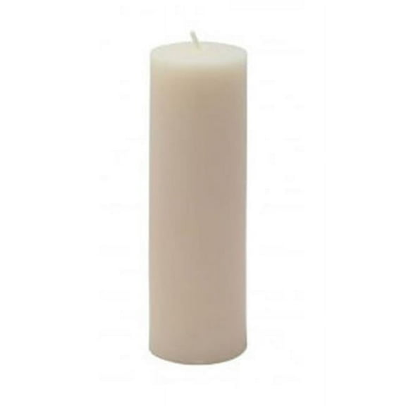 CPZ-113-24 2 x 6 in. Ivory Pillar Candle -24pcs-Case - Bulk