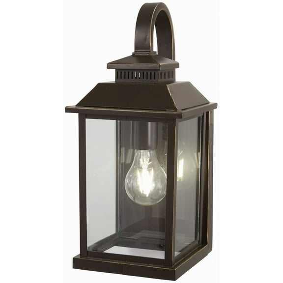 Minka Lavery Miner's Loft 14 3/4"H Oil-Rubbed Bronze Outdoor Wall Light