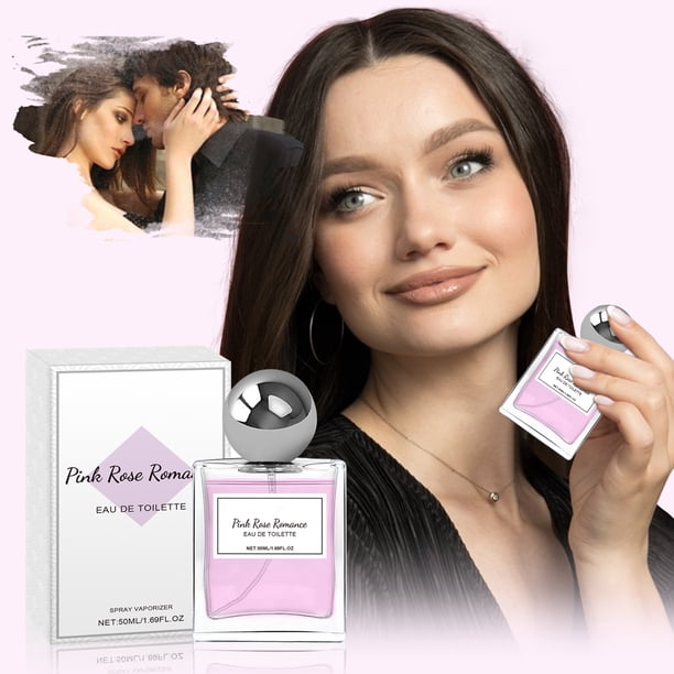 50 ml De Perfume Ligero Romántico De Rosas, Perfume De Feromonas, Perfume Ligero, Spray Para Mujeres, Capullos De Rosas, 1,7 Onzas / 50 ml 1,69 Onzas / ml