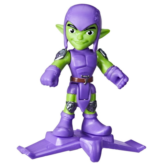Marvel Spidey et ses Amis Extraordinaires, figurine Gobelin Vert avec accessoire