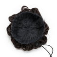 thumbnail image 2 of Real Natural Drawstring Curly Messy Hair Bun Hairpiece Scrunchie Updo Hair Extensions, 2 of 6