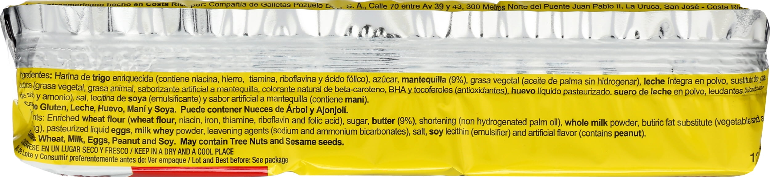 Pack of 30, Pozuelo Mantequilla Butter Cookies, 5.6 oz