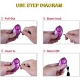 thumbnail image 2 of Aboat 5 PACK 130db Personal Security Alarm Keychain with LED light, Emergency Self-Defense Security Alarm Providing Powerful Safety and Property Assur, 2 of 5