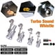 thumbnail image 1 of Silbato acústico turbo para tubo de escape - Silbato de escape de aluminio para mejorar el sonido del coche, tamaños S/M/L/XL, 1 of 2