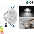 thumbnail image 2 of Bewildely 3*1W LED Luz de techo Foco empotrable Downlight Blanco frío 100-245V Iluminación y accesorios Frío Bewildely HA026101-01, 2 of 6