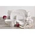 thumbnail image 4 of Service de table 39 pièces Gibson Home Zen Buffetware - Service pour 6 - Blanc, 4 of 7