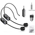 thumbnail image 1 of MYG 2.4G 2 Channels Wireless Headset Mic 50M Range For Speaker Voice Teaching Yoga, 1 of 10