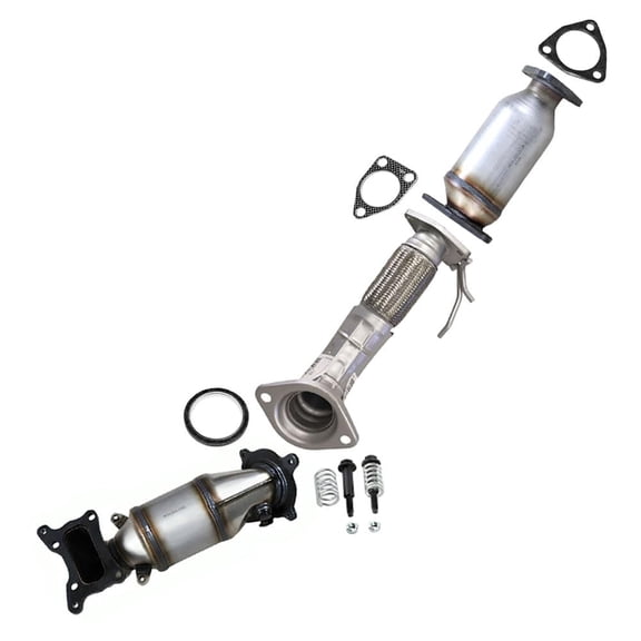 Northeastern Exhaust | Stainless Steel Manifold Catalytic, Front Pipe & Catalytic Kit Fits 2008–2012 Honda Accord 2.4L Sedan – Direct Fit EPA-Approved