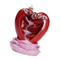 thumbnail image 2 of Quemador de incienso con reflujo en forma de amor Strade Fareast Limited regalo del Día de San Valentín artesanía decoración de mesa 3,4x3x4,2 pulgadas, 2 of 8
