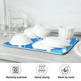 thumbnail image 7 of Yayeee Dish Drying Mat for Kitchen Counter 18"x24" Microfiber Absorbent Pad, Blue Bears, 7 of 7