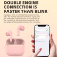 thumbnail image 3 of Wireless Earbud Bluetooth 5.2 Earphones Wireless Earbuds With Wireless Charging Case With Earhooks Headset Built-In Mic For Sport Clear Calls Work Music Bluetooth Earphones on Clearance, 3 of 7