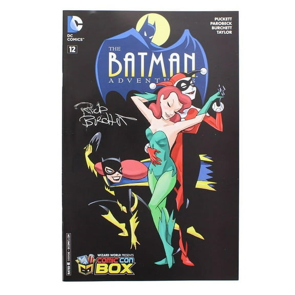 DC Comics Batman Adventures #12 | Comic Con Box Color Cover | AUTOGRAPHED - Rick Burchett