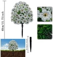 thumbnail image 2 of Artificial Eucalyptus Garden Stake, UV Resistant Flower for Outdoor Yard Decor, 2 of 4