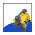 thumbnail image 2 of Manual Garden Hose Reel Cart Rack Winding Pressure Washer Pipe Spray Nozzle Storage Organizer Brack, 2 of 5