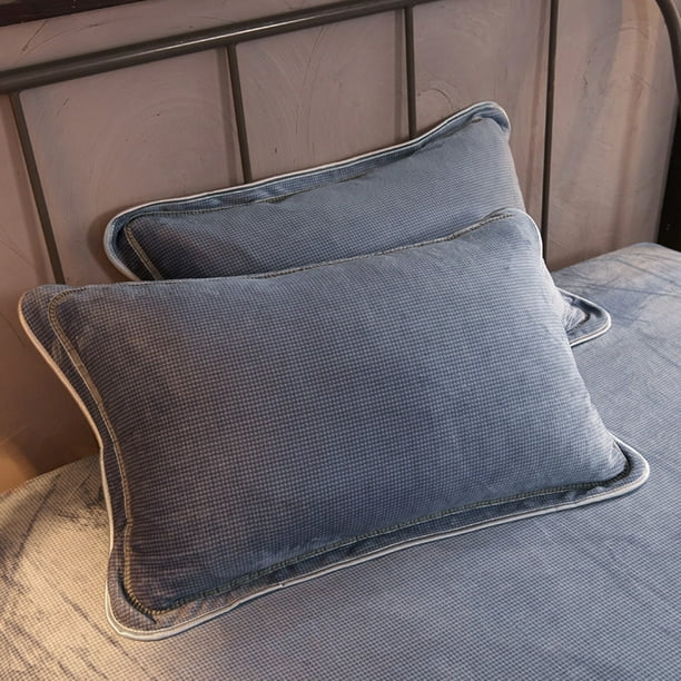Microfleece top pillow cases