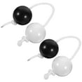 thumbnail image 4 of 2 pcs Shaking Rhythm Double Balls Music Instrument Rhythm Balls African Musical Instrument, 4 of 9
