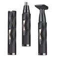thumbnail image 4 of EeaseCA 1 Set Electric Nose Hair Trimmer Portable Male Nose Hair Machine Multi-purpose Nose Hair Clipper USB Charging Nose Hair Shaver Mini Eyebrow Trimmer Set for Home Use (Black), 4 of 7