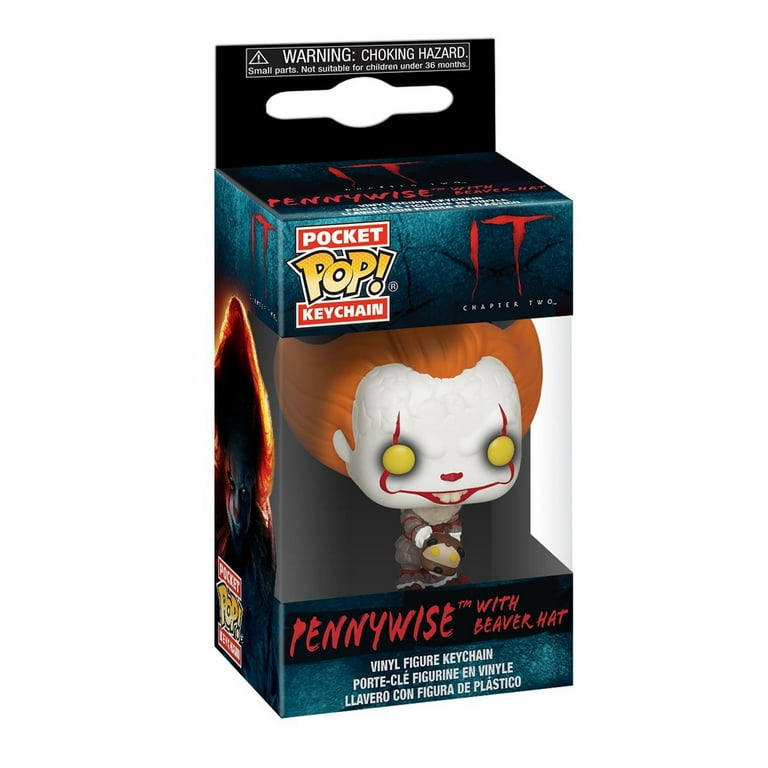 Funko POCKET POP! KEYCHAIN PORTACHIAVI IT 2 Pennywise with Beaver Hat